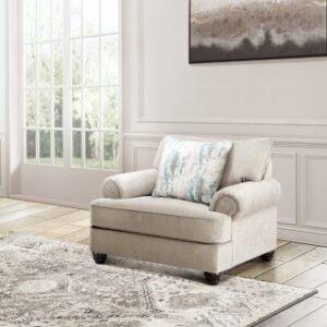 AKINLANE CHAIR AND A HALF Pewter