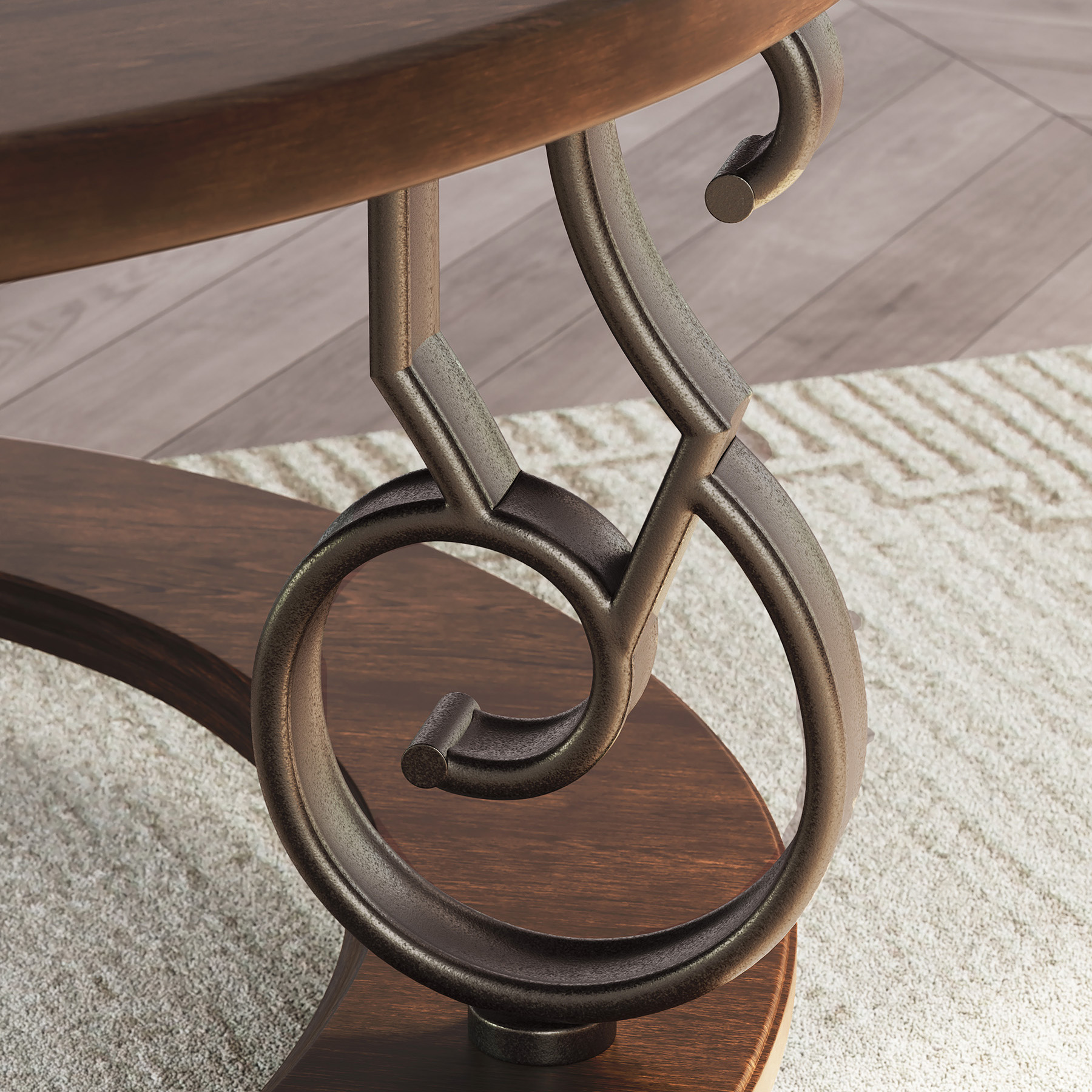 FRALLYN ROUND COCKTAIL TABLE - Image 3