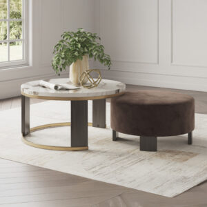 JAZMORE NESTING COCKTAIL TABLE SET/2