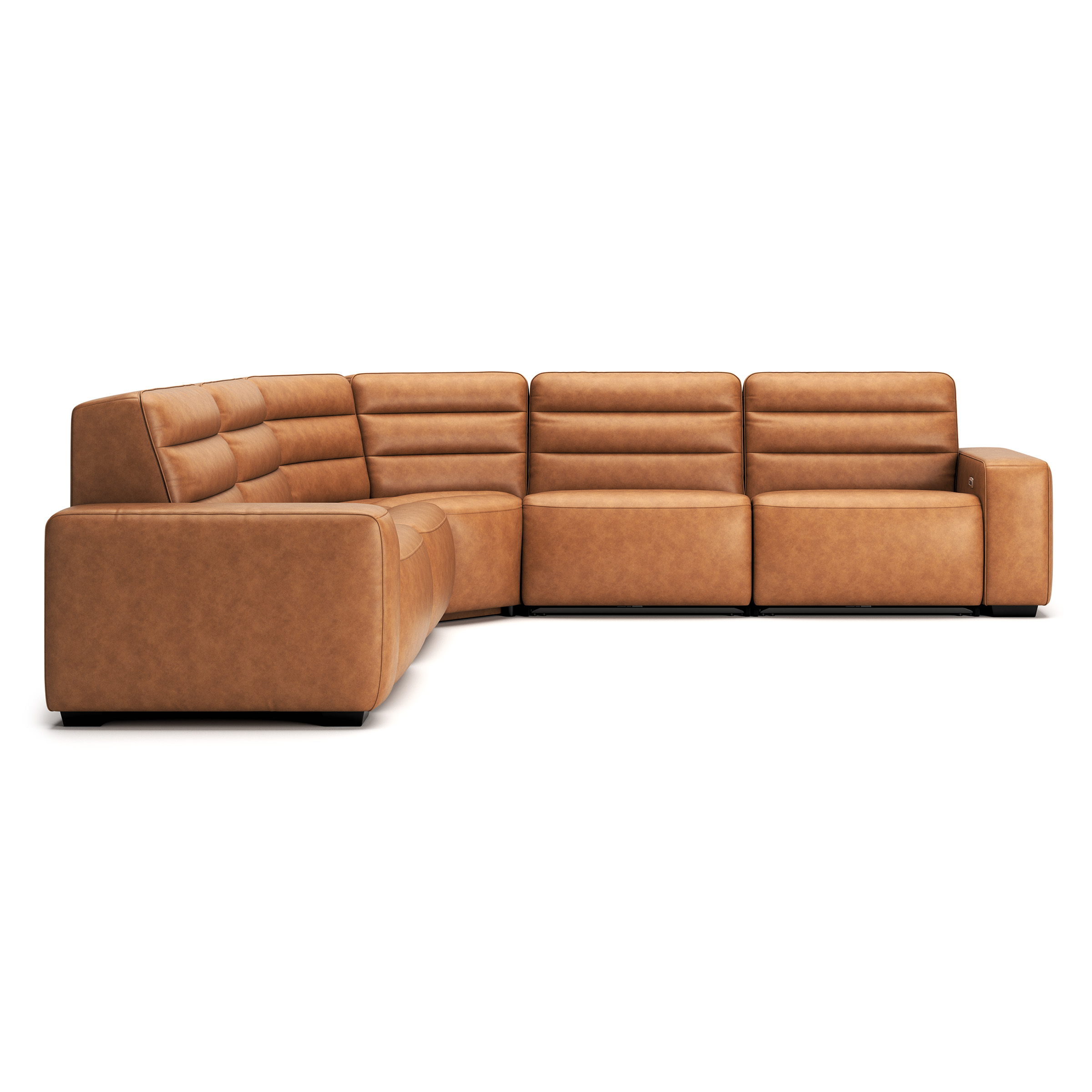 Modero 5-Piece Corner Lounge Set Toffee - Image 5