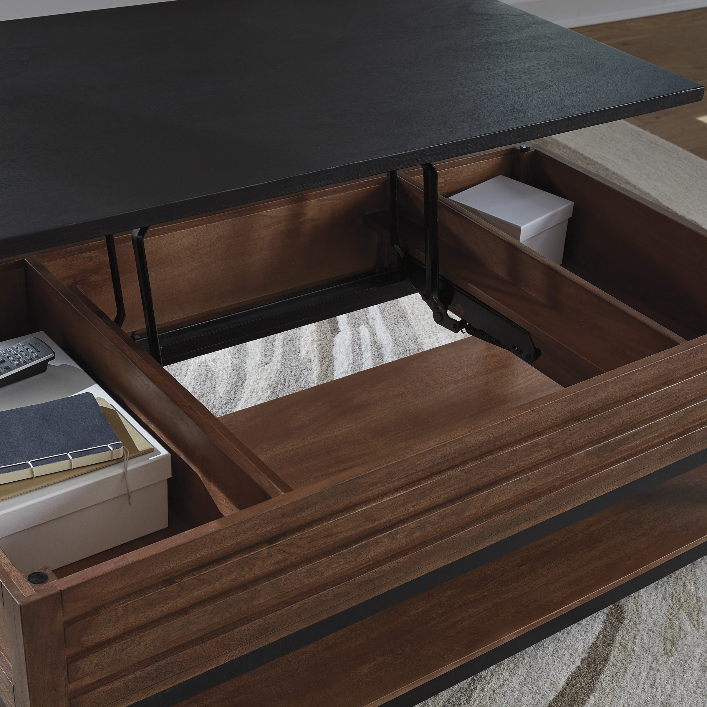 KALLARI LIFT TOP COCKTAIL TABLE - Image 2