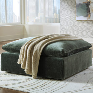 CARRIAGE VIEW OVER/S OTTOMAN Jade